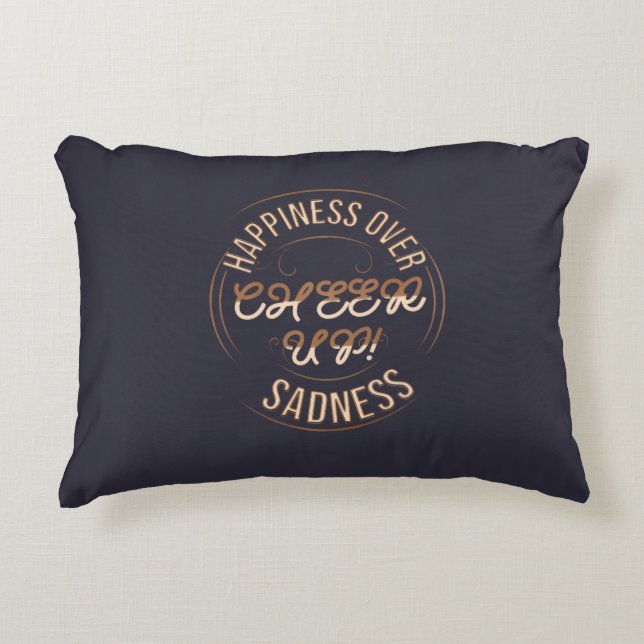 COUSSIN DÉCORATIF POUR DÉCORER LA MAISON AVEC JOIE (Devant)