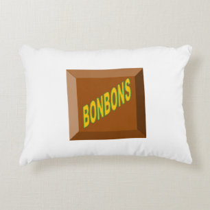 Coussin décoratif pour enfants  CHOCOLAT  BONBONS