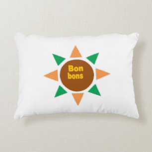 Coussin décoratif pour enfants  ETOILES  BONBONS