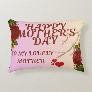Coussin décoratif pour la fête des Mères, cadeau p