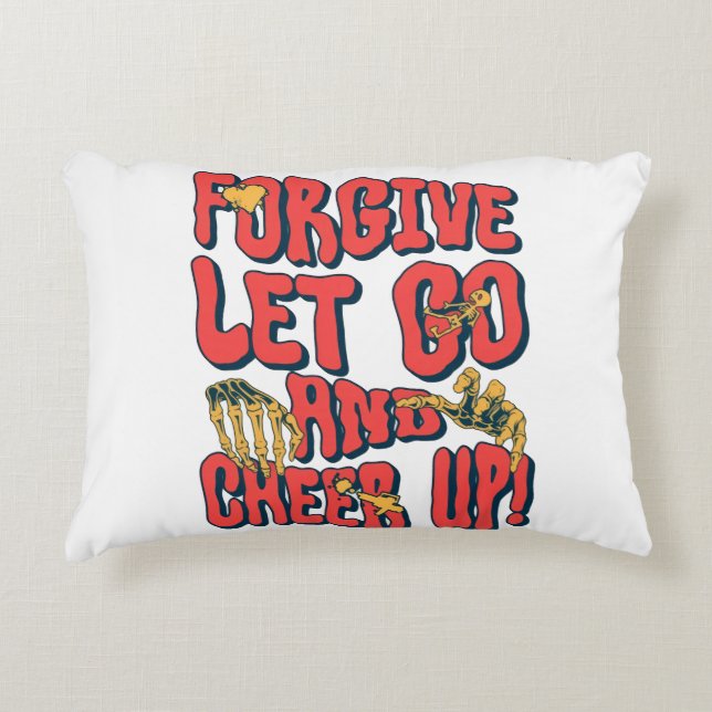 COUSSIN DÉCORATIF POUR LA MAISON PARDONNE LÂCHE PR (Devant)