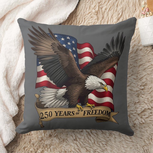Coussin décoratif pour le 250e anniversaire de l'A (Couverture)