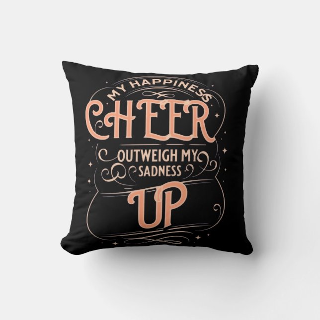 COUSSIN DÉCORATIF POUR RÉJOUIR LA MAISON (Recto)