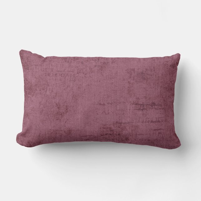 Coussin décoratif réversible en brique/orange brûl (Recto)
