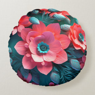 Coussin décoratif rond (40,6 cm)