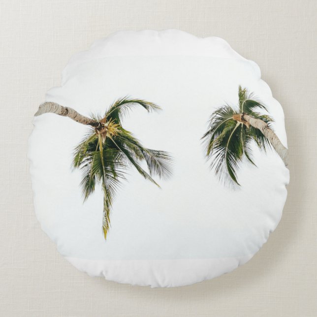 Coussin décoratif rond (40,6 cm) (Devant)