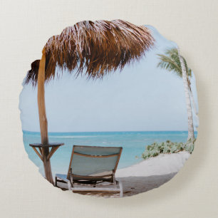 Coussin décoratif rond (40,6 cm)