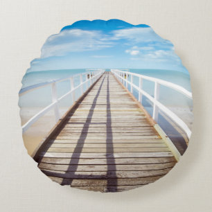 Coussin décoratif rond (40,6 cm)