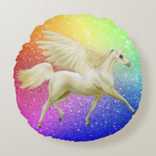 Coussin décoratif rond (40,6 cm)