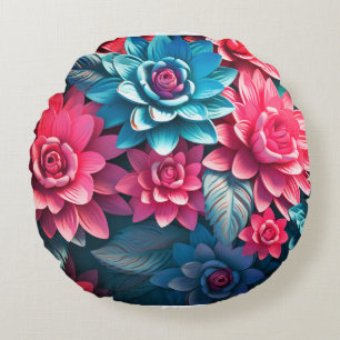 Coussin décoratif rond (40,6 cm)