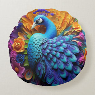 Coussin décoratif rond (40,6 cm)