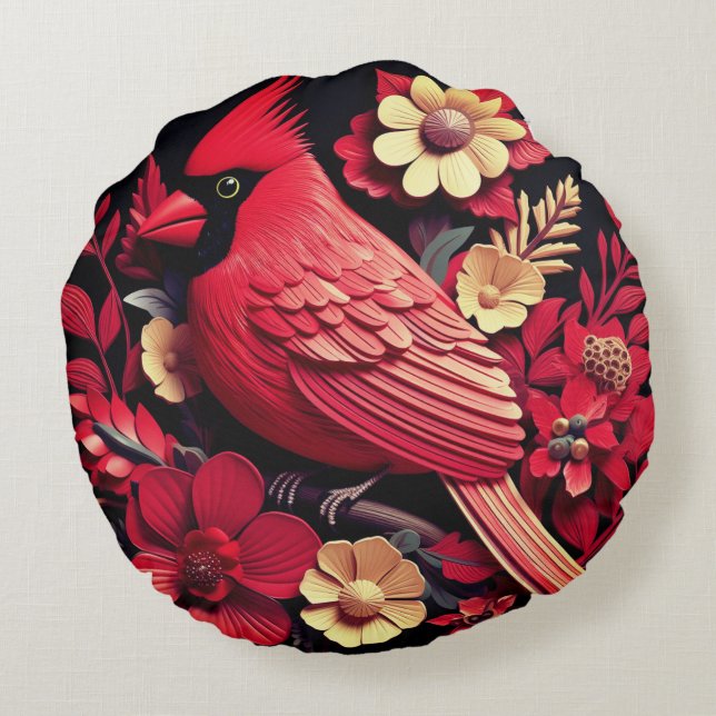 Coussin décoratif rond (40,6 cm) (Dos)