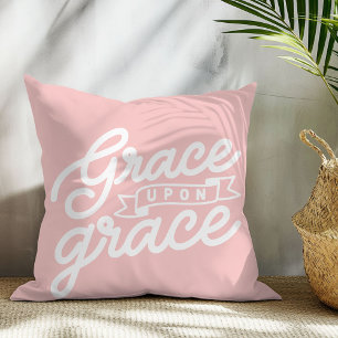 Coussin décoratif Rose pâle Christian Grace upon g