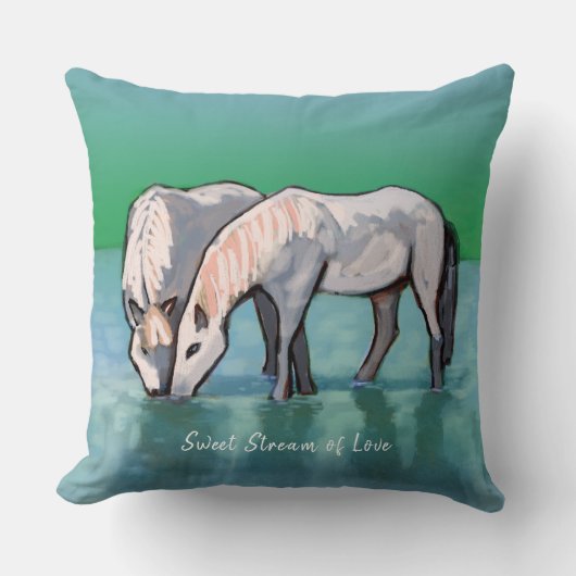 Coussin décoratif Sweet Stream of Love (Recto)