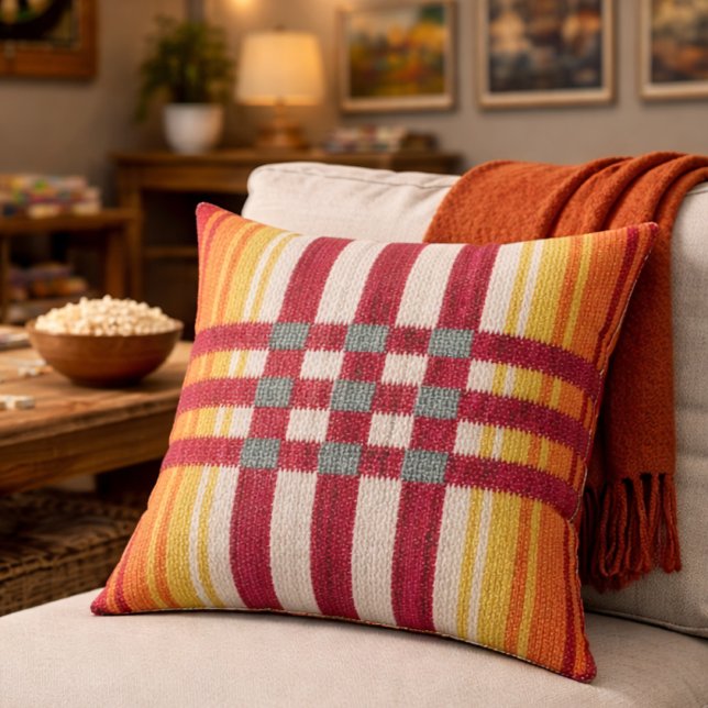 COUSSIN DÉCORATIF « TAMALE » | Impression sur un s (Créateur téléchargé)