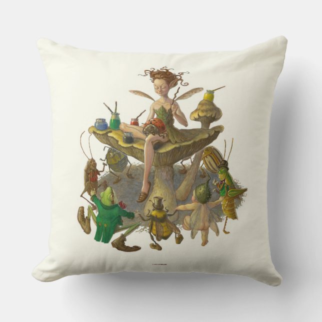 Coussin décoratif « The Littlest Artist » (Recto)