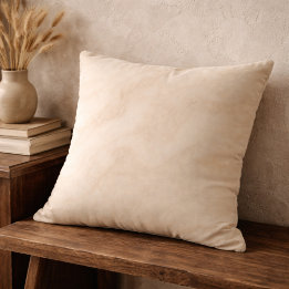 Coussin décoratif tourbillon marbré ivoire
