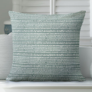 Coussin décoratif vert
