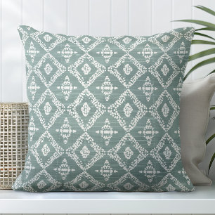 Coussin décoratif vert