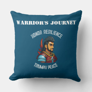 Coussin décoratif "Warrior's Journey"
