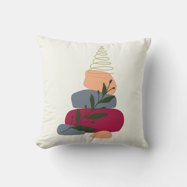 coussin décoratif "Zen Serenity" (Recto)