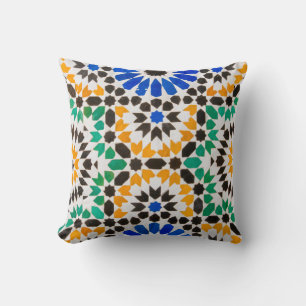 Coussin Décoration de carreaux au Palais Bahia