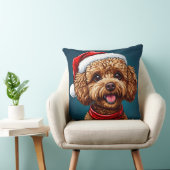 Coussin 🎄 Décoration de chiot de Noël pour l'amant de chi (Chaise)