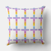 Coussin Décoration de maison chrétienne moderne aquarelle  (Verso)