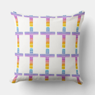 Coussin Décoration de maison chrétienne moderne aquarelle 