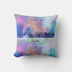 Coussin Décoration de maison esthétique ciel coloré