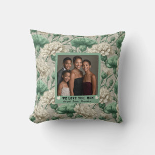Coussin Décoration de maison luxe Maman Maman Œillet