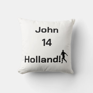 Coussin Décoration de maison personnalisée pour fan de foo