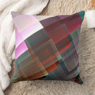 Coussin Décoration géométrique abrégée