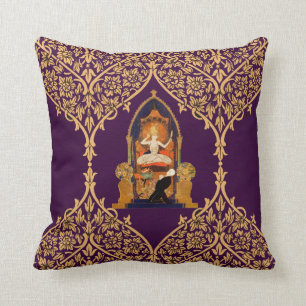 Coussin Décoration indienne de déesse de femme d'homme de