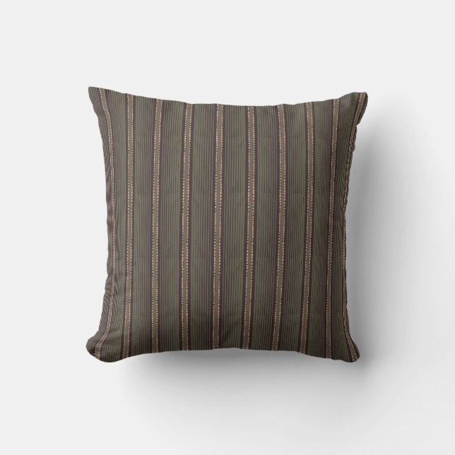 Coussin Décoration intérieure tendance minimale aux traits (Recto)