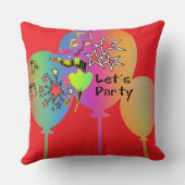 Coussin Décoration pour faire la fête (Verso)