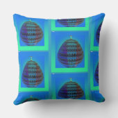 Coussin Décoration Urne Bleue (Verso)