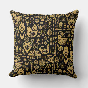 Coussin Décorations de Noël scandinave nordique