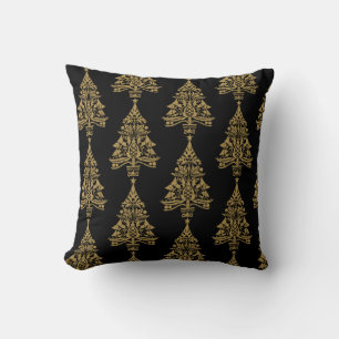 Coussin Décorations scandinaves nordiques d'arbres de Noël