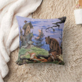 Coussin décorative "soirée mystérieuse" (Couverture)