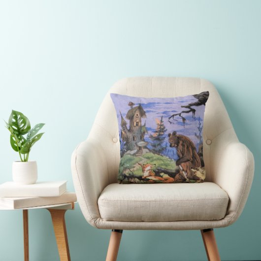 Coussin décorative "soirée mystérieuse" (Chaise)