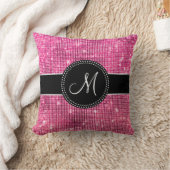 Coussin décoré d'un monogramme d'étincelles (Couverture)