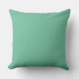 Coussin Découvrez avec un motif diamant turquoise