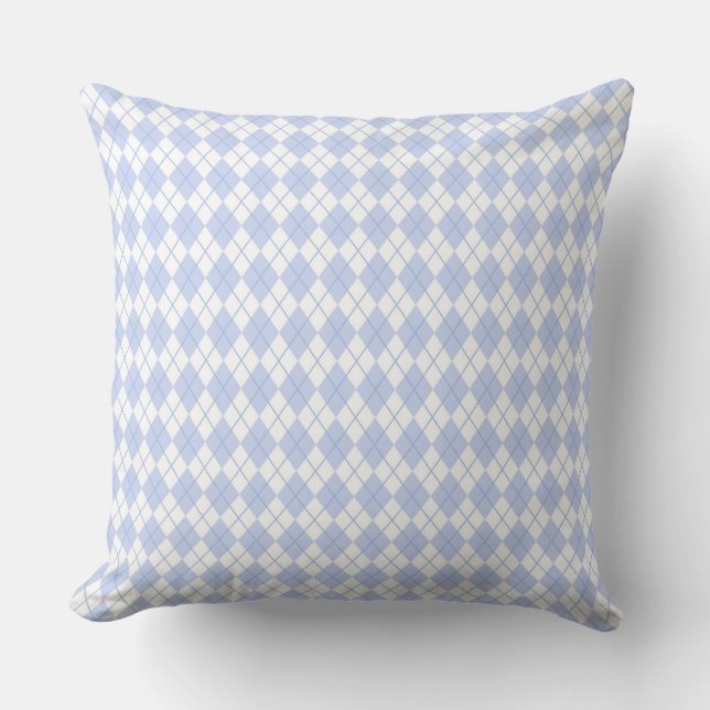 Coussin Découvrez l'attrait intemporel du motif Argyle (Recto)