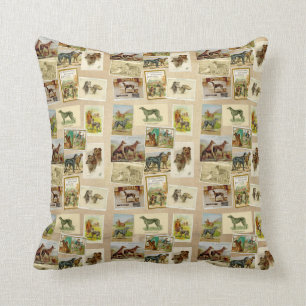 Coussin Deerhound Vintage