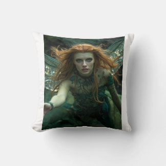 Coussin Déesse de la Nature Alien Enchantée – Ailes de Cri