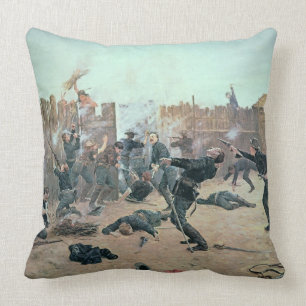 Coussin Défense du fort : Les Indiens attaquent une