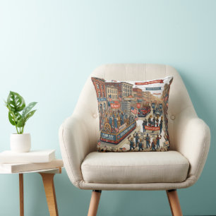 Coussin Défilé de la fête du Travail