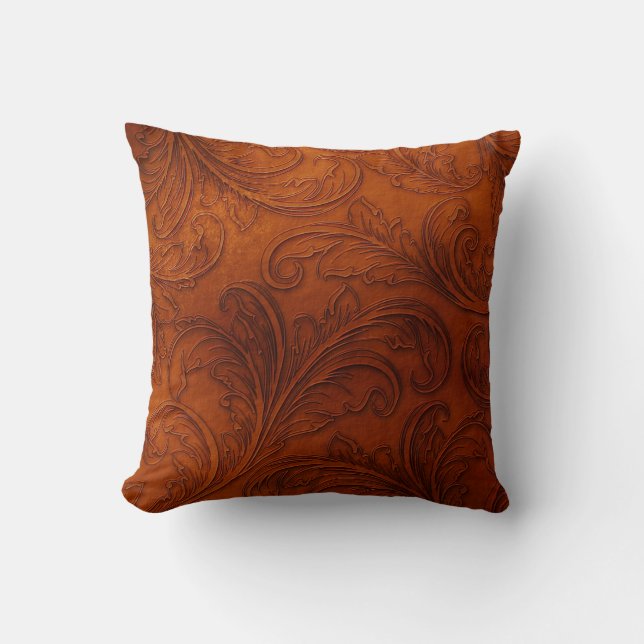 Coussin Défilés de rouille (Recto)