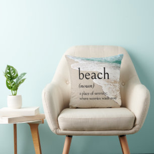 Coussin Définition de BEACH On Seashore